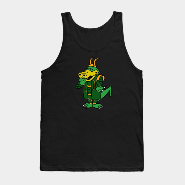 Croc God Tank Top by nickbeta